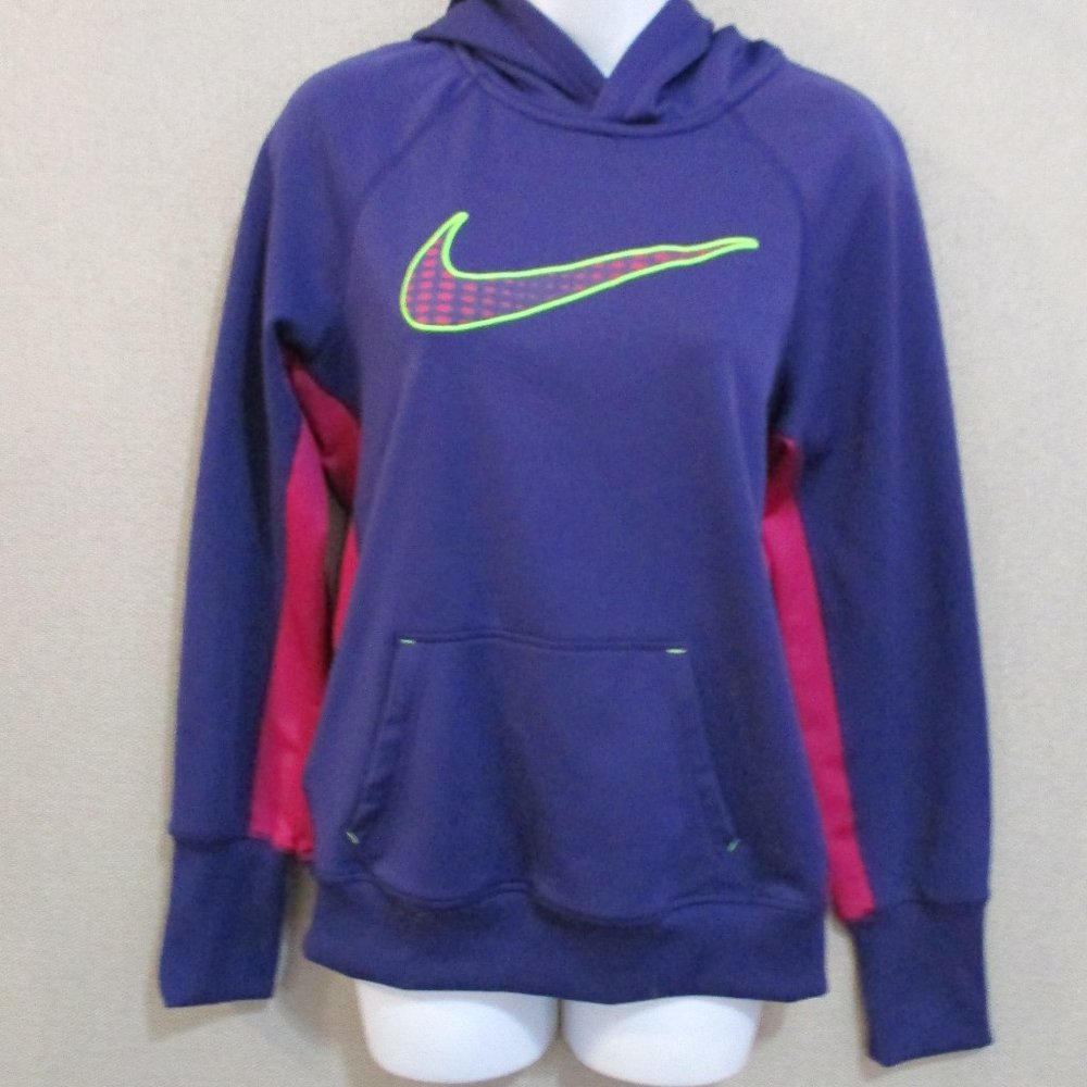 Nike Therma-Fit Hoodie Size Medium Big Logo